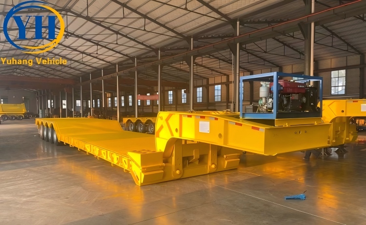 80 Ton Removable Gooseneck Trailer-YUHANG VEHICLE 80 Ton Removable Gooseneck Trailer-YUHANG VEHICLE