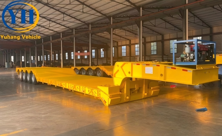 80 Ton Removable Gooseneck Trailer-YUHANG VEHICLE 80 Ton Removable Gooseneck Trailer-YUHANG VEHICLE