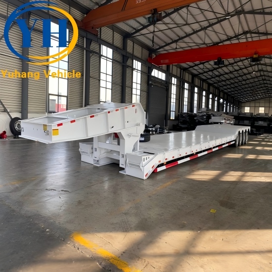 4 Axle Detachable Lowboy Trailer 4 Axle Detachable Lowboy Trailer