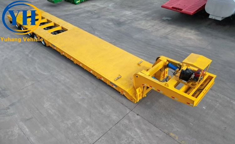 5 Line 10 Axle Detachable Gooseneck Trailer-YUHANG VEHICLE 5 Line 10 Axle Detachable Gooseneck Trailer-YUHANG VEHICLE