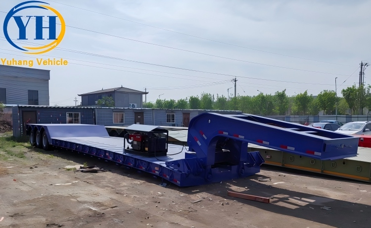 60 Ton Semi Gooseneck Trailer-YUHANG VEHICLE 60 Ton Semi Gooseneck Trailer-YUHANG VEHICLE