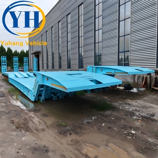Buy 7 Axle Front Loading Lowboy Gooseneck Trailer Buy 7 Axle Front Loading Lowboy Gooseneck Trailer