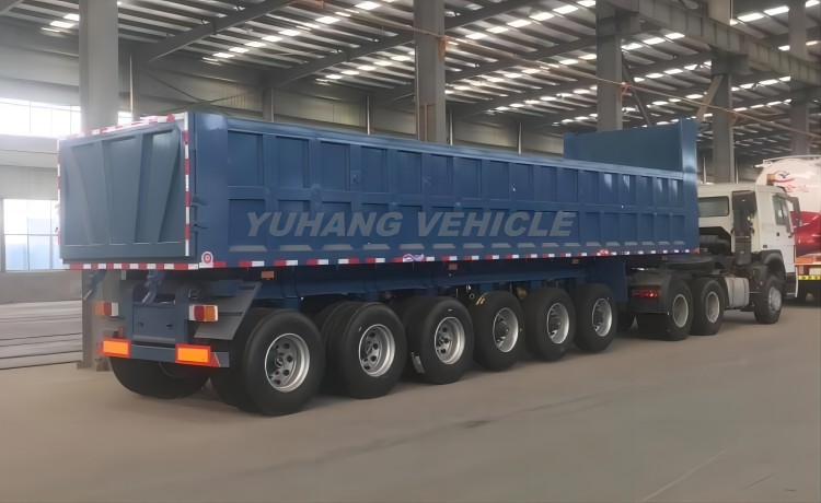 120 Ton Heavy Duty Tipper Trailers-YUHANG VEHICLE