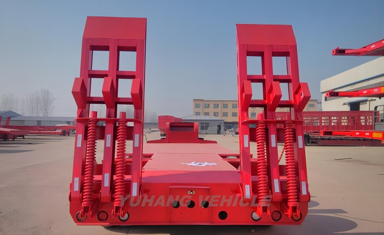 2 Axle Low Bed Semi Trailer-YUHANG VEHICLE