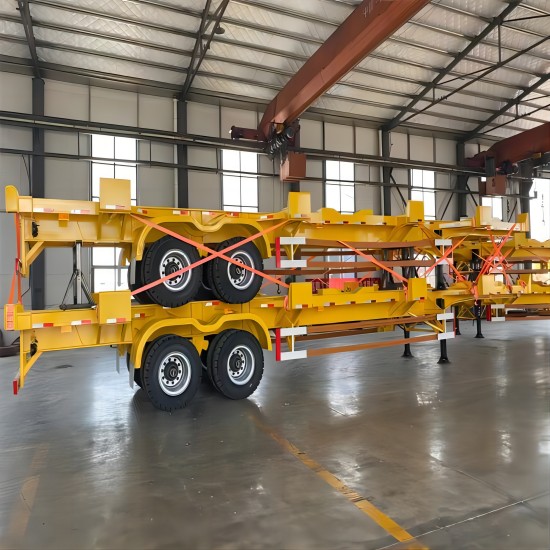 2 Axle Skeleton Trailer For Sale