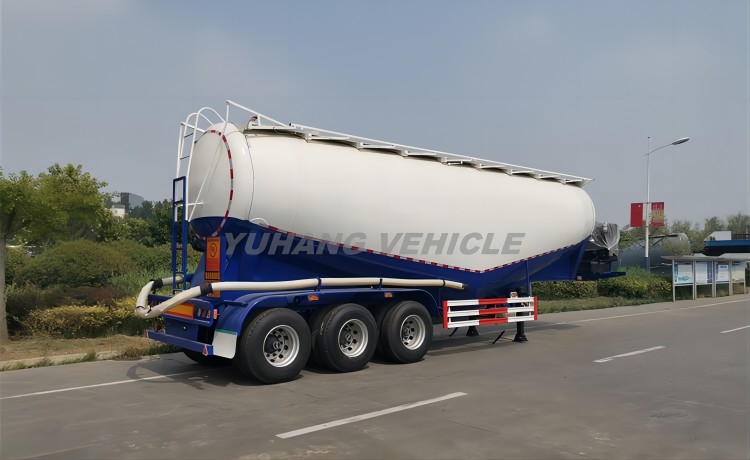 3 Axle Silo Trailer For Sale-YUHANG VEHICLE