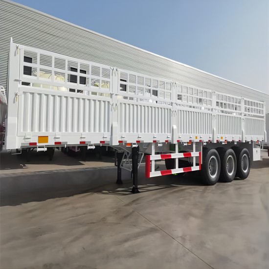 3 Axle Fence Truck Trailer