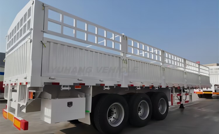 3 Axle Fence Truck Trailer-YUHANG VEHICLE