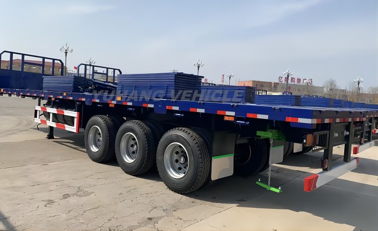3 Axle Fence Trailer with Stake-YUHANG VEHICLE