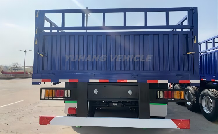 3 Axle Fence Trailer with Stake-YUHANG VEHICLE