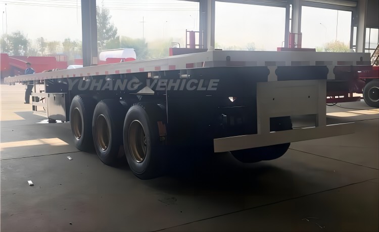 3 Axle Flatbed Trailer For Sale-YUHANG VEHICLE