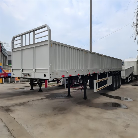 3 Axle Trailer with Drop Sides