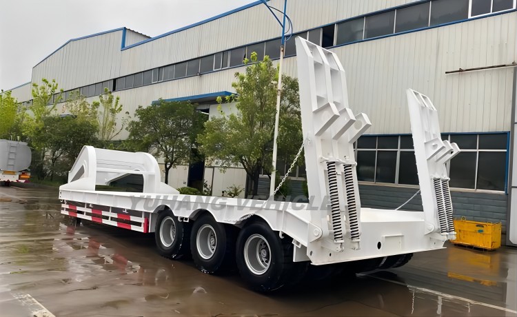 3 Line 6 Axle Low Loader Trailer-YUHANG VEHICLE