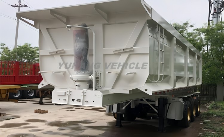 35CBM Hydraulic Dump Trailer-YUHANG VEHICLE
