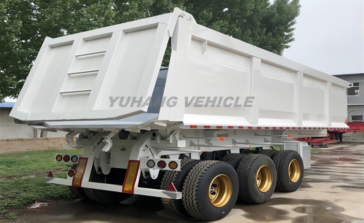 35CBM Hydraulic Dump Trailer-YUHANG VEHICLE