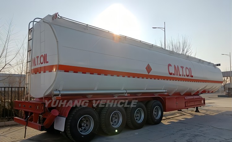 50000 Litre 4 Axle Petrol Tankers-YUHANG VEHICLE