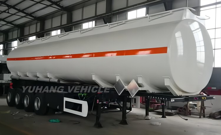 4 Axle Fuel Transport Trailer-YUHANG VEHICLE