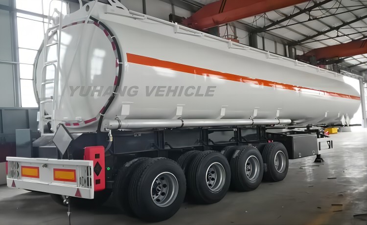 4 Axle Fuel Transport Trailer-YUHANG VEHICLE