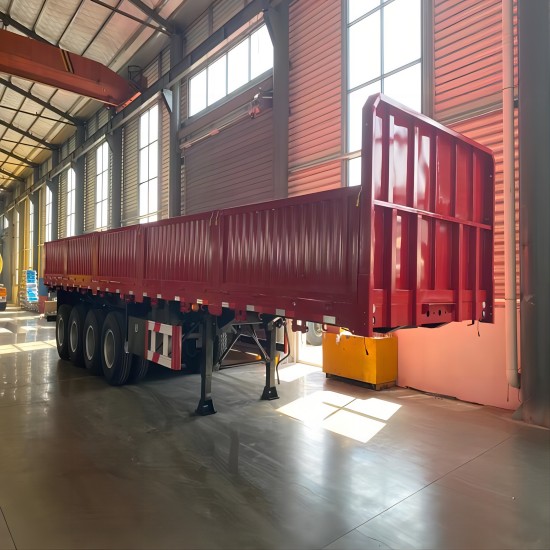 4 Axle Side Wall Trailer Price