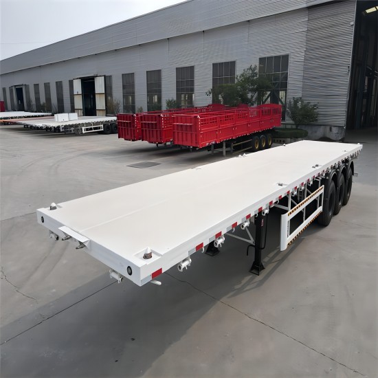 40 Feet 3 Axle Flatbed Trailer