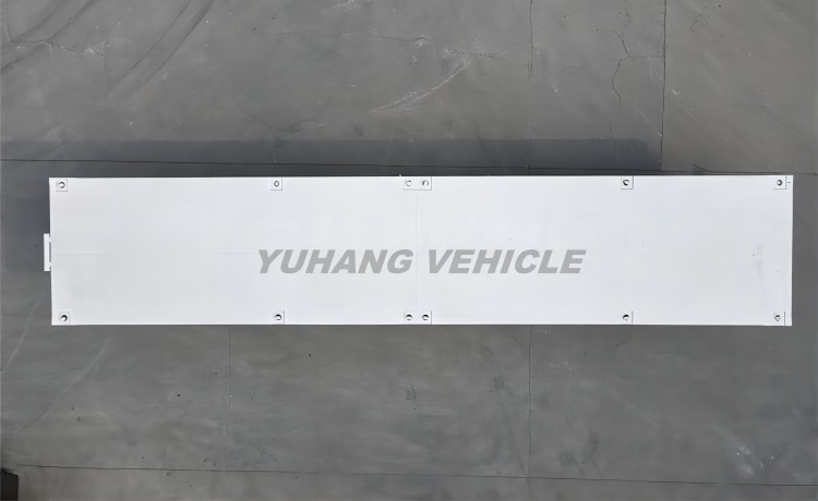 40 Foot Flatbed Container Semi Trailer-YUHANG VEHICLE