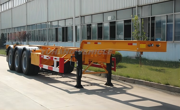 40ft Gooseneck Container Trailer-YUHANG VEHICLE