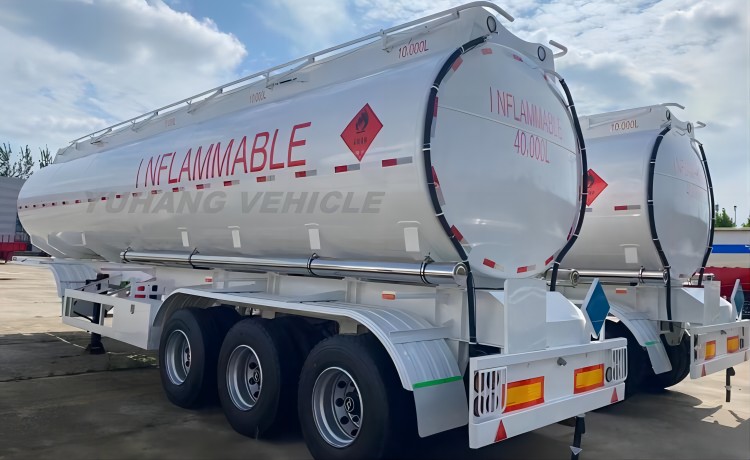 40000 Liter Fuel Tanker Trailer-YUHANG VEHICLE