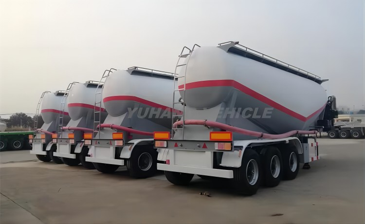 42cbm Bulk Cement Tanker Trailer-YUHANG VEHICLE