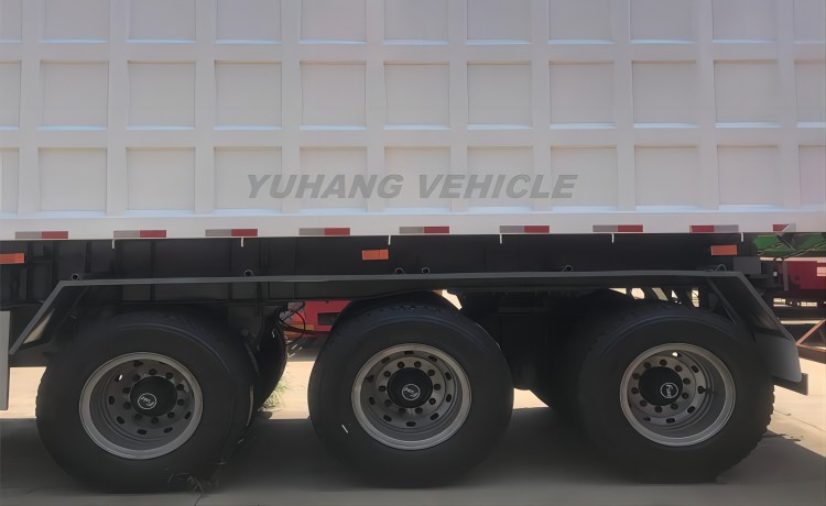42 Cubic Dump Semi Trailer-YUHANG VEHICLE