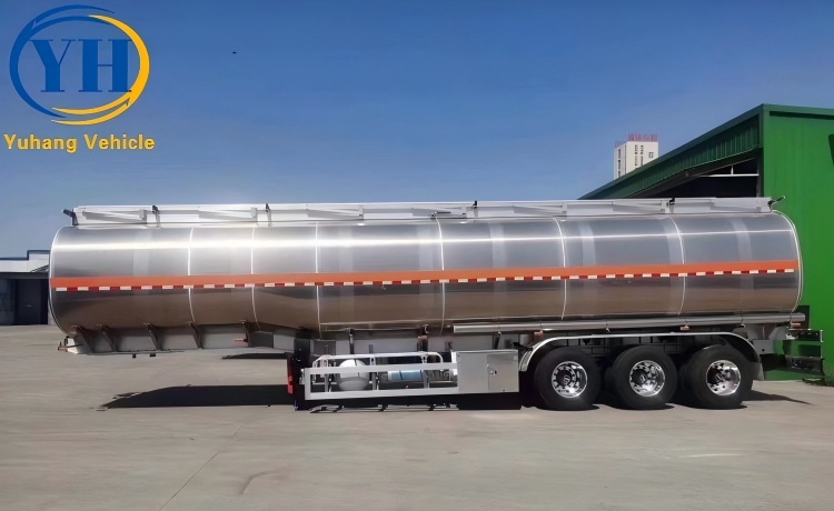 Aluminum Alloy Tanker Trailer-YUHANG VEHICLE Aluminum Alloy Tanker Trailer-YUHANG VEHICLE