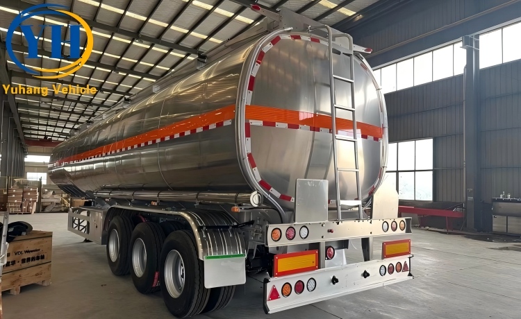 Aluminum Alloy Tanker Trailer-YUHANG VEHICLE Aluminum Alloy Tanker Trailer-YUHANG VEHICLE
