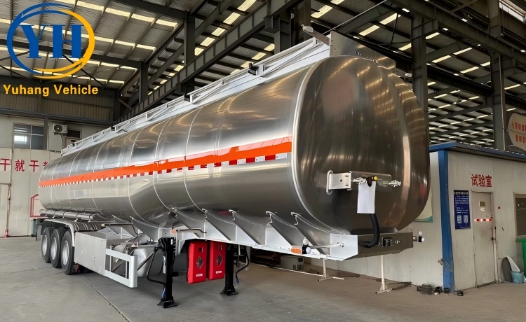 Aluminum Alloy Tanker Trailer-YUHANG VEHICLE Aluminum Alloy Tanker Trailer-YUHANG VEHICLE