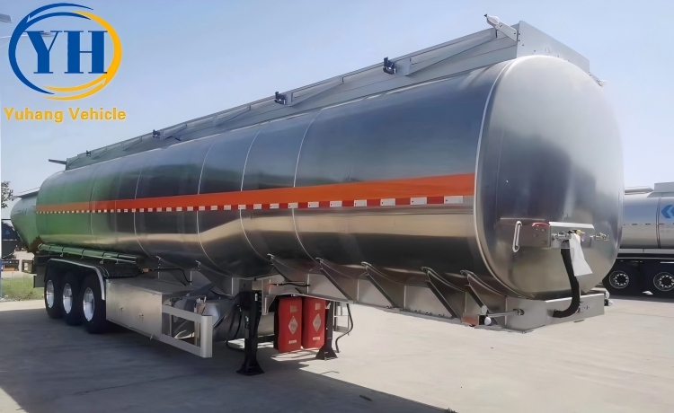 Aluminum Alloy Tanker Trailer-YUHANG VEHICLE Aluminum Alloy Tanker Trailer-YUHANG VEHICLE
