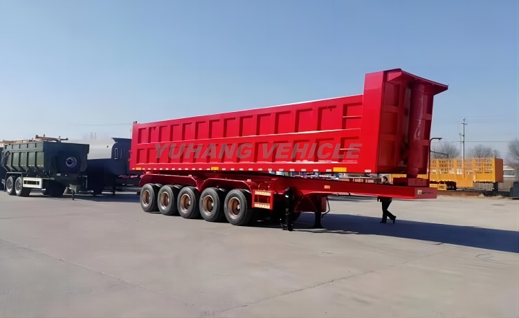 5 Axle Tipper Truck Trailer-YUHANG VEHICLE
