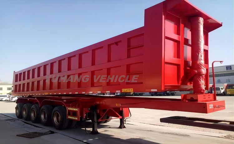 5 Axle Tipper Truck Trailer-YUHANG VEHICLE