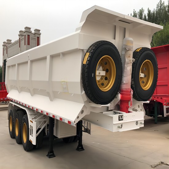 50 Ton U Shape Tipper Trailer