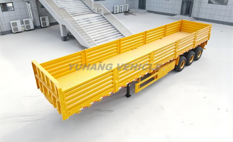 60 Ton Sidewall Truck Trailer-YUHANG VEHICLE