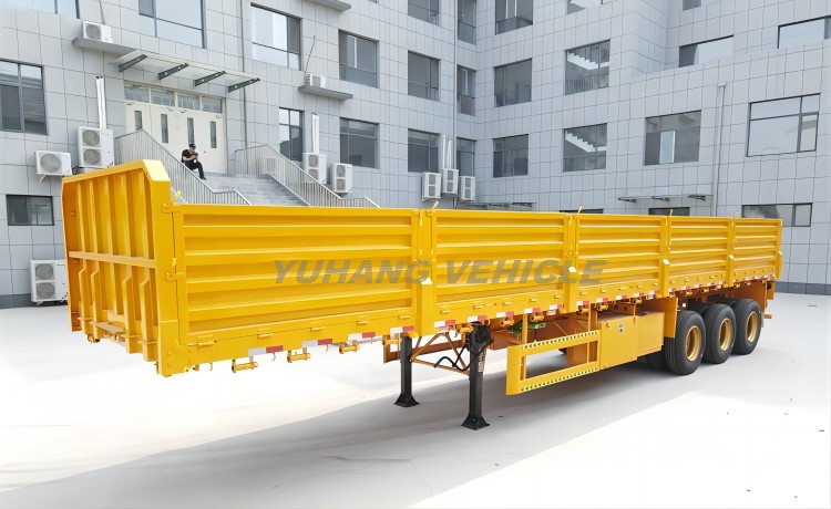 60 Ton Sidewall Truck Trailer-YUHANG VEHICLE