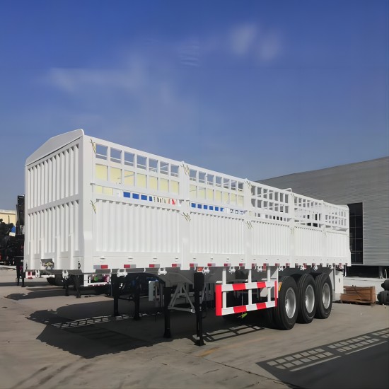 Triaxle Animal Transport Fence Trailer