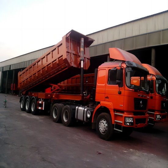 Triaxle Dumper Semi Trailer