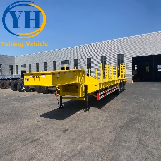 100 Ton 4 Axle Lowbed Trailer 100 Ton 4 Axle Lowbed Trailer