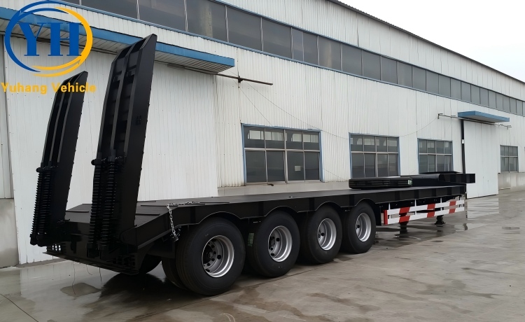 100T Lowbed Trailer-YUHANG VEHICLE 100T Lowbed Trailer-YUHANG VEHICLE