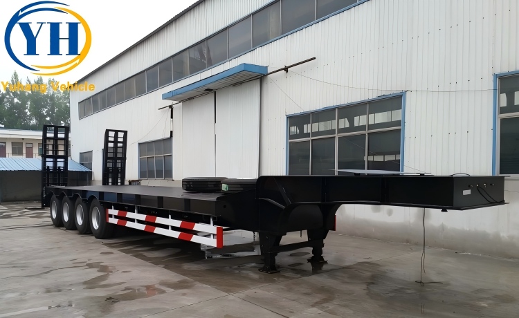 100T Lowbed Trailer-YUHANG VEHICLE 100T Lowbed Trailer-YUHANG VEHICLE