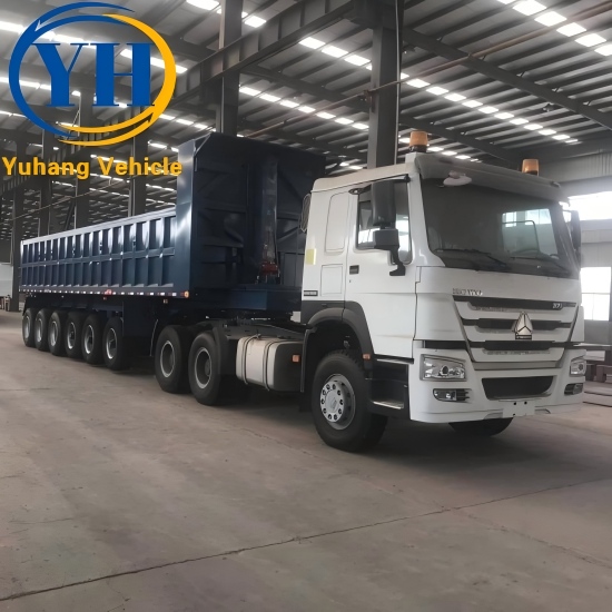 120 Ton Heavy Duty Tipper Trailer 120 Ton Heavy Duty Tipper Trailer