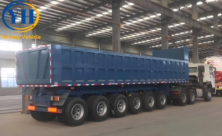 120 Ton Heavy Duty Tipper Trailer-YUHANG VEHICLE 120 Ton Heavy Duty Tipper Trailer-YUHANG VEHICLE