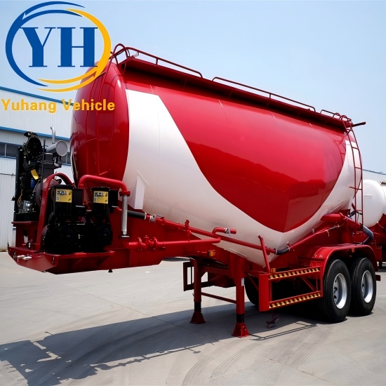 2 Axle 30 Ton Bulk Cement Transport Trailer 2 Axle 30 Ton Bulk Cement Transport Trailer