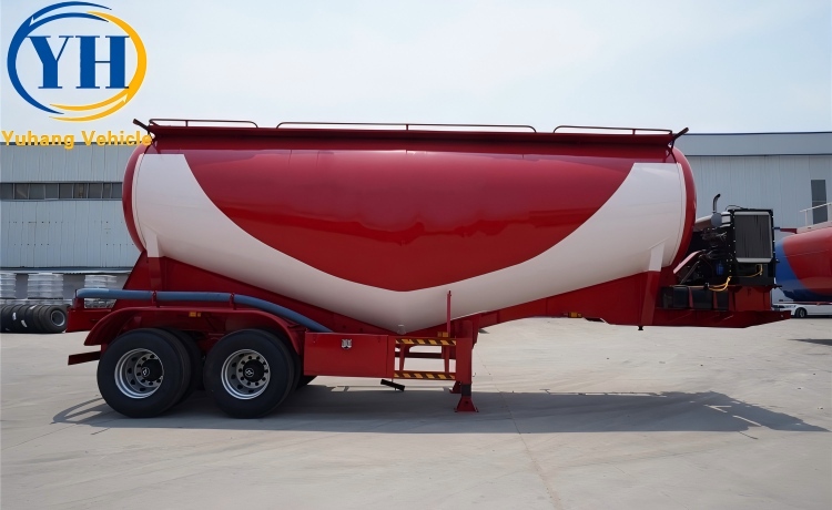 2 Axle 30 Ton Bulk Cement Transport Trailer-YUHANG VEHICLE 2 Axle 30 Ton Bulk Cement Transport Trailer-YUHANG VEHICLE