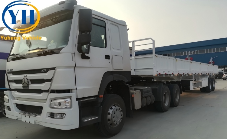 2 Axle 50 Ton Open Top Trailer-YUHANG VEHICLE 2 Axle 50 Ton Open Top Trailer-YUHANG VEHICLE