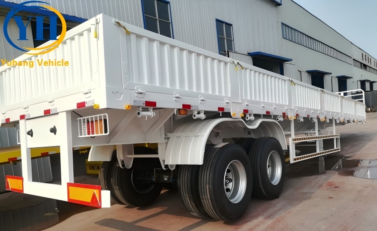 2 Axle 50 Ton Open Top Trailer-YUHANG VEHICLE 2 Axle 50 Ton Open Top Trailer-YUHANG VEHICLE