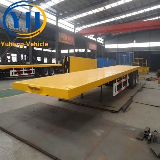 2 Axle Container Flatbed Trailer 2 Axle Container Flatbed Trailer
